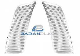 Chrome Hood Vent Grille