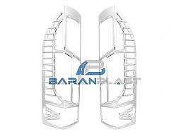 Chrome Stop Lamp Frame