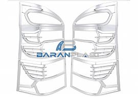 Chrome Stop Lamp Frame